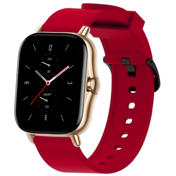 Силиконовый ремешок Like для Amazfit GTS 2 Red. Ремешки и Браслеты для Amazfit  GTS 2 | SotaHata